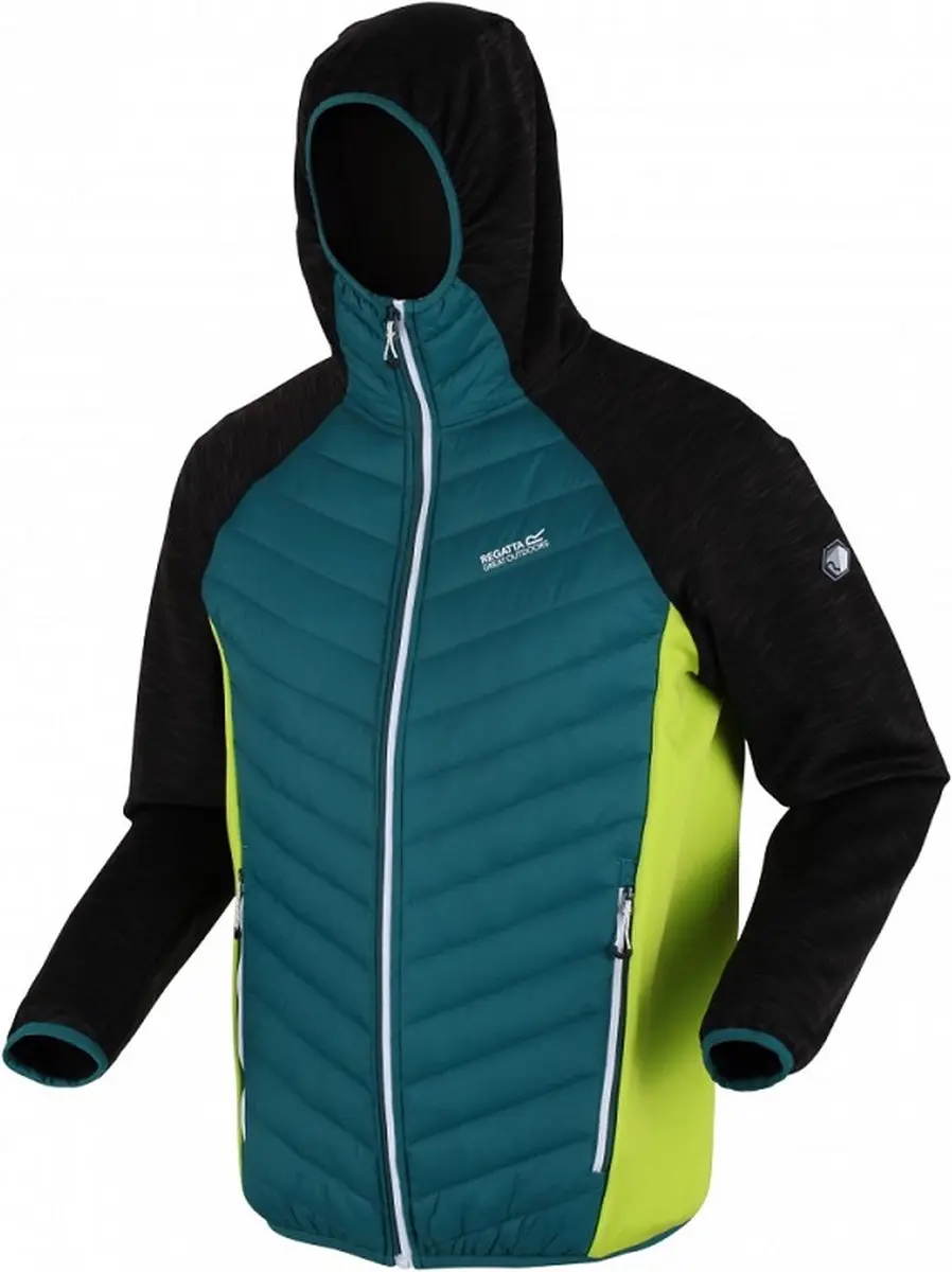 Regatta Heren Andreson VI Hybrid Vest Pacific Green / Black Maat S