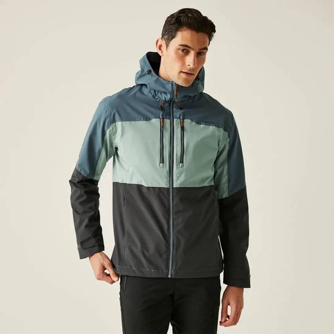 Regatta Maland Ii Jas Groen,Blauw 5XL Man