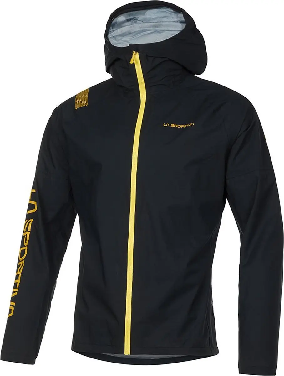 La Sportiva Pocketshell Jas Zwart S Man