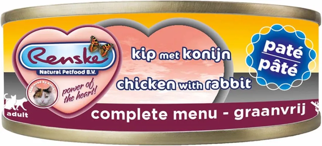 Renske Kat Adult Verse Tonijn Paté - 12x70g - afbeelding 6 van 6