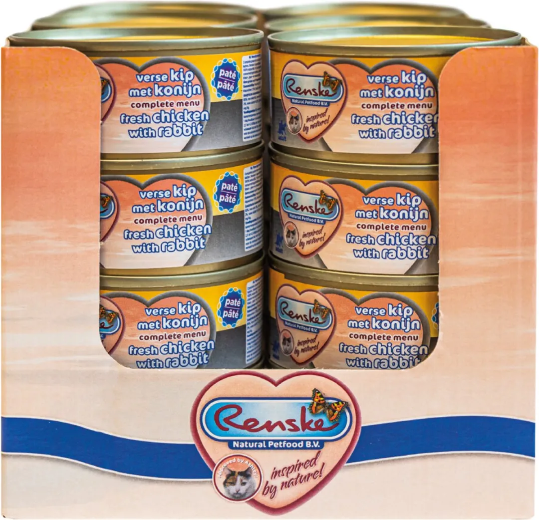 Renske Kat Adult Verse Tonijn Paté - 12x70g