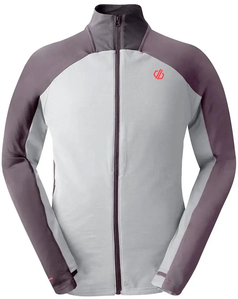 Dare2b Substratum Iv Sweatshirt Met Rits Grijs XL Man