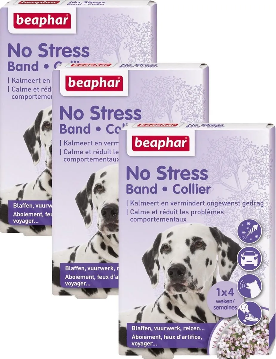 Beaphar No Stress Band Hond - 3 Stuks