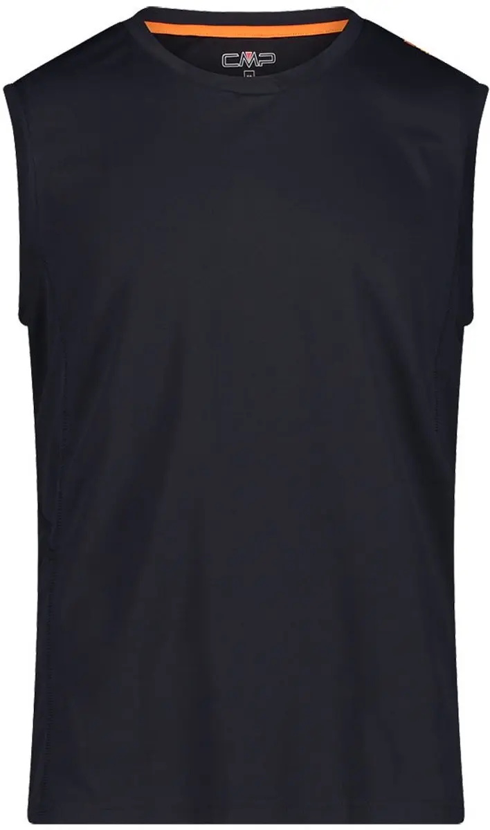 Cmp 3t59977 Mouwloos T-shirt Zwart 3XL Man
