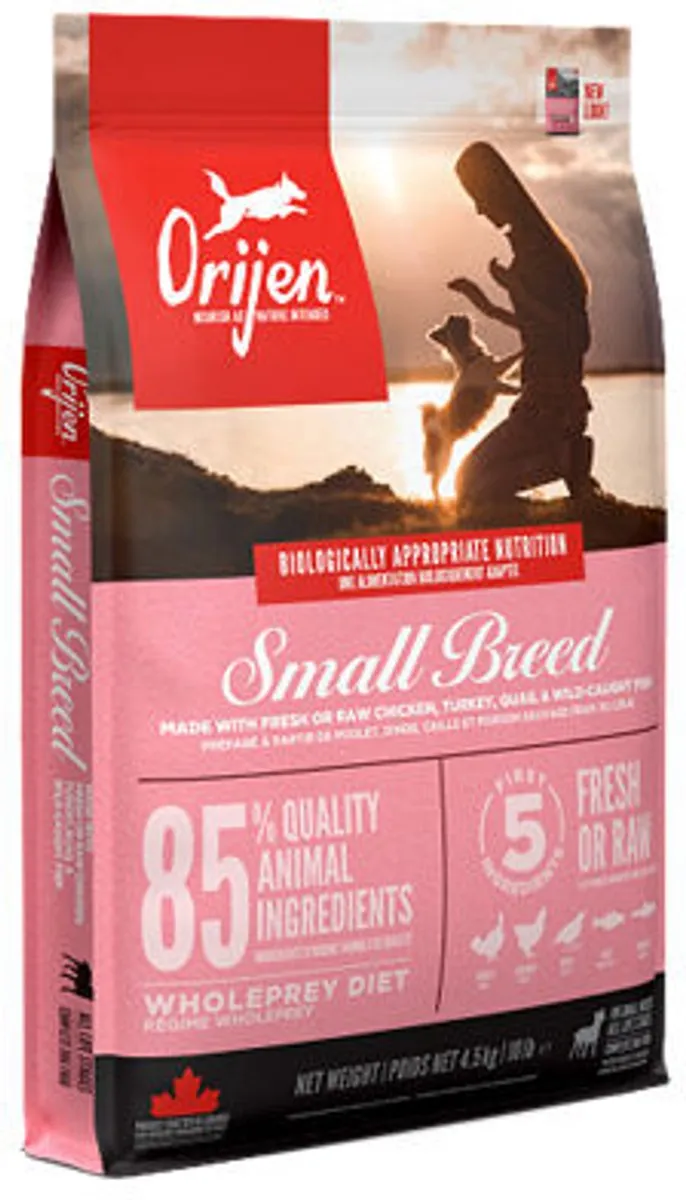 Orijen Whole Prey Adult Small Breed - Hondenvoer - 2 x 1,8 kg