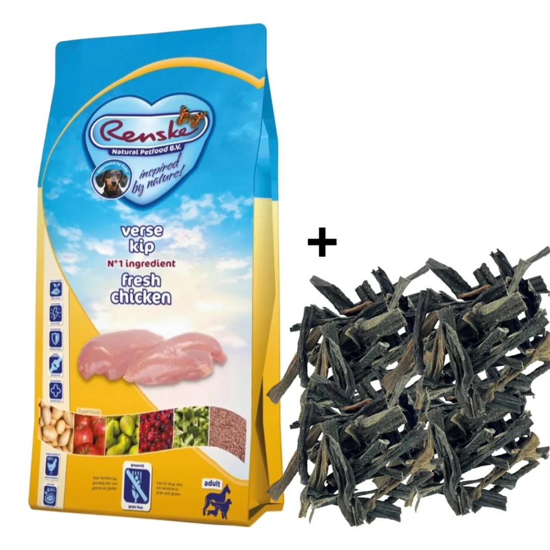 Renske Super Premium Hondenvoer Kip Graanvrij Hypoallergeen
