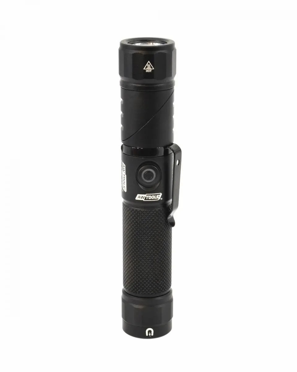 Awtools Contro Black Line AW17608BL Zaklamp