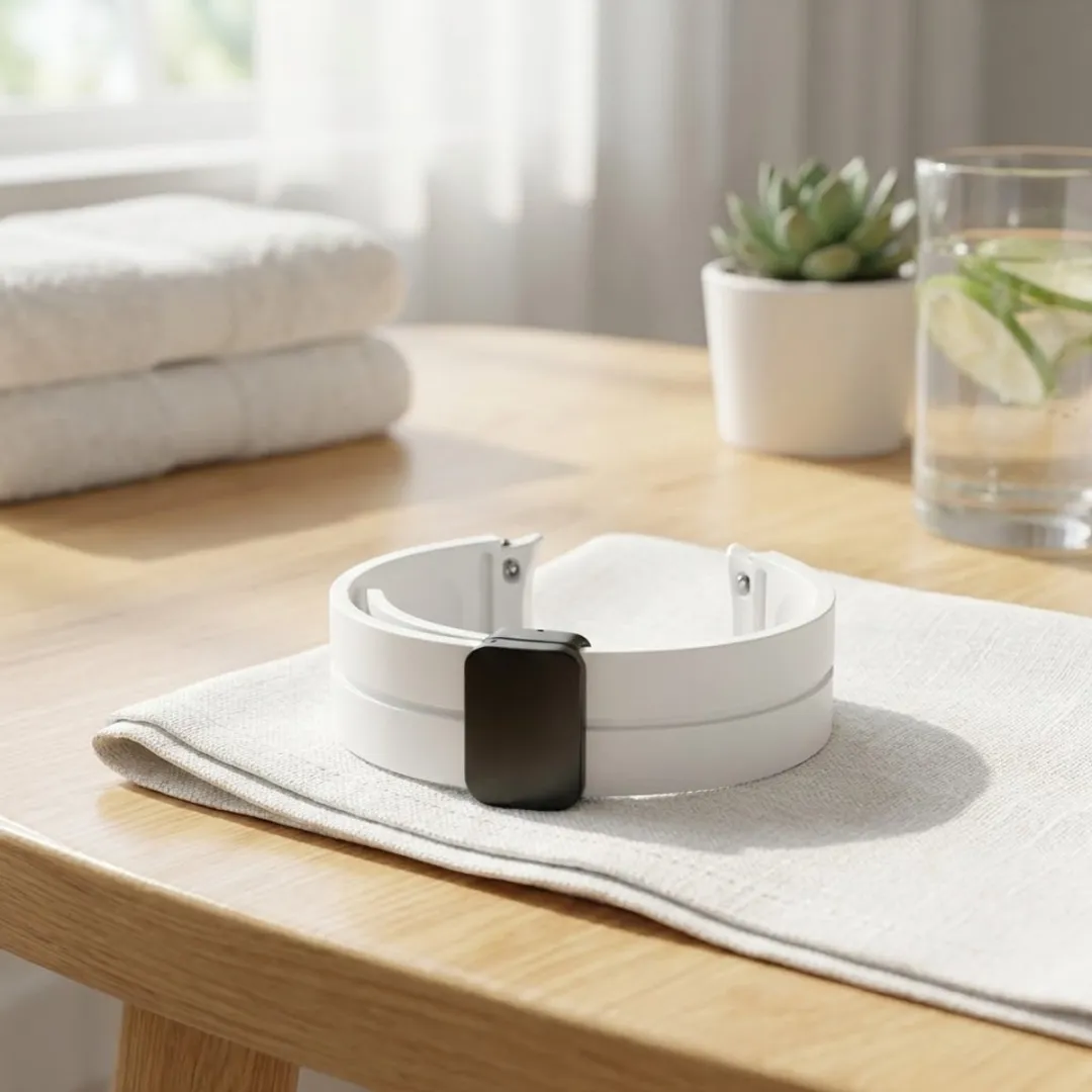 NUVEX Wit Siliconen Horlogebandje 20mm - Samsung Galaxy Watch