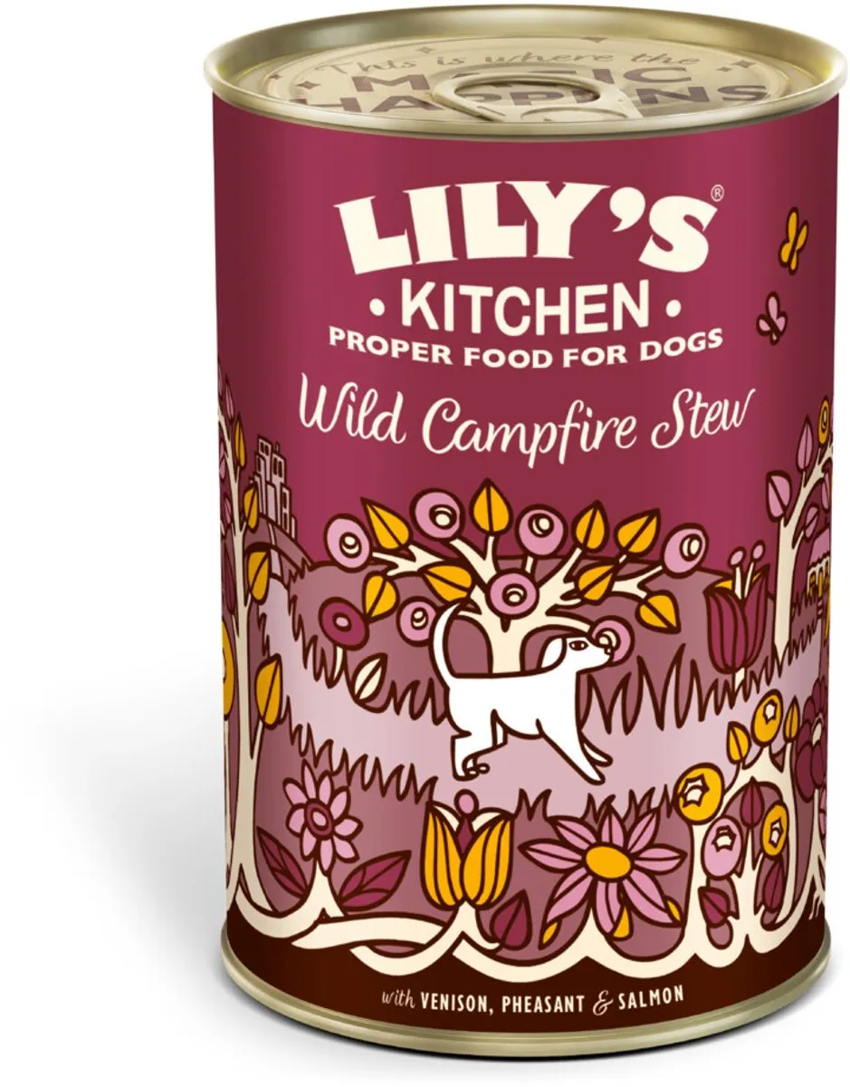 Lily's Kitchen Nat Wild Campfire Stew Hondenvoer 400g