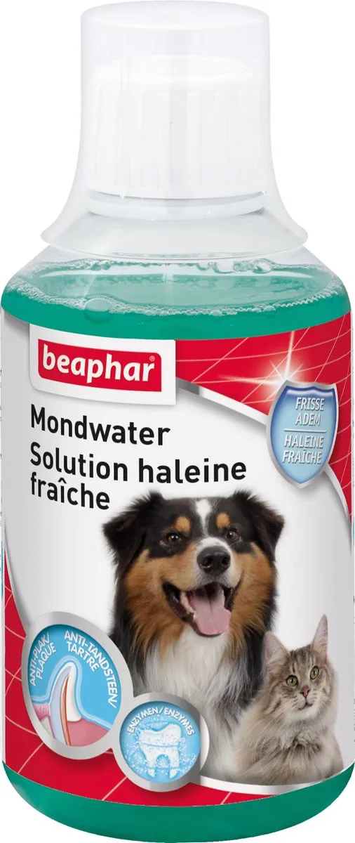 Beaphar Mondwater voor Honden/Katten 250ml