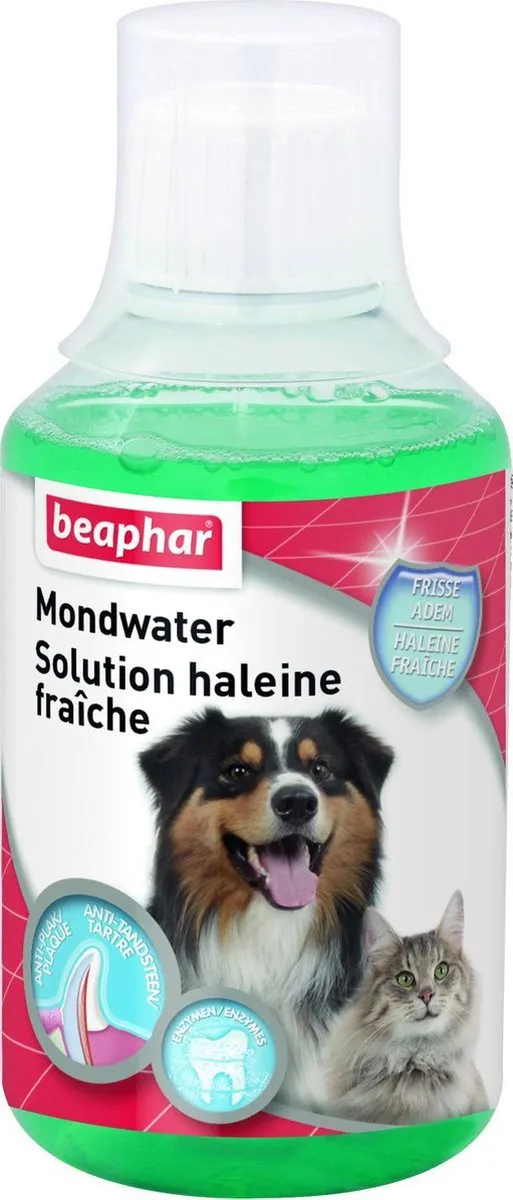 Beaphar Mondwater voor Honden/Katten 250ml