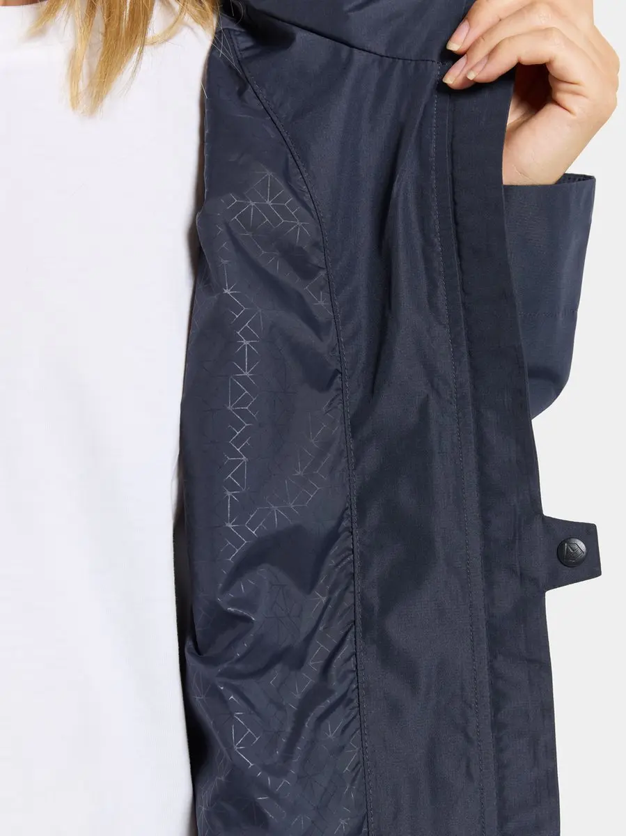 Didriksons Tilde 4 Dames Outdoorjas - Dark Night Blue - afbeelding 6 van 6