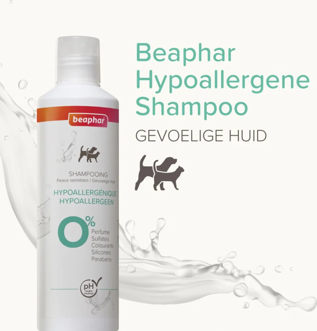 Beaphar Hypoallergene Hondenshampoo 250g - 3 Stuks