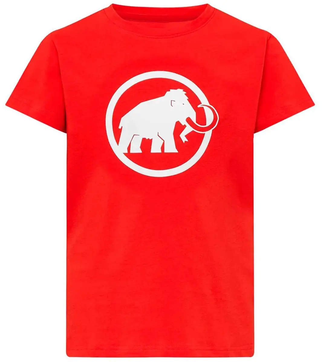 Mammut Core Classic T-shirt Met Korte Mouwen Rood 140 cm Jongen