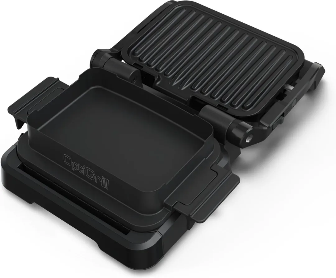 Tefal OptiGrill 4in1 GC7748 Contactgrill 2100W - Zwart/RVS - afbeelding 6 van 6