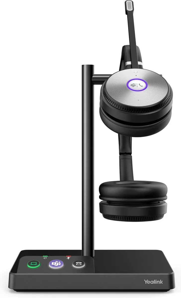 Yealink WH62 DUAL UC Draadloze Headset - Zwart