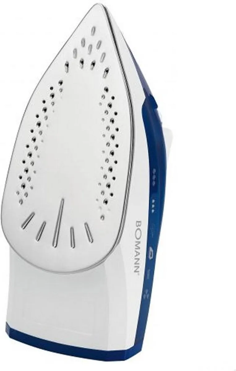 Bomann DB 6004 CB Stoomstrijkijzer 2200W - 250ml - Blauw/Wit