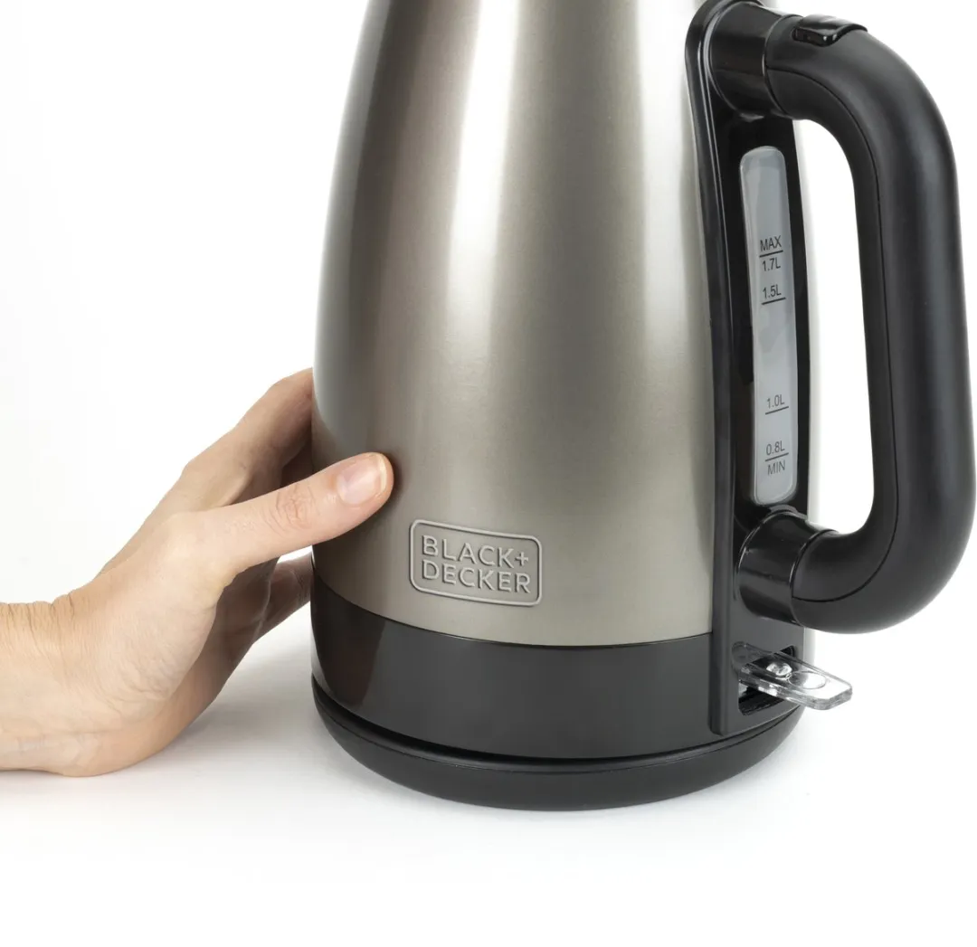 BLACK+DECKER BXKE2201E Waterkoker 1,7L - 2200W - Zwart - afbeelding 6 van 6