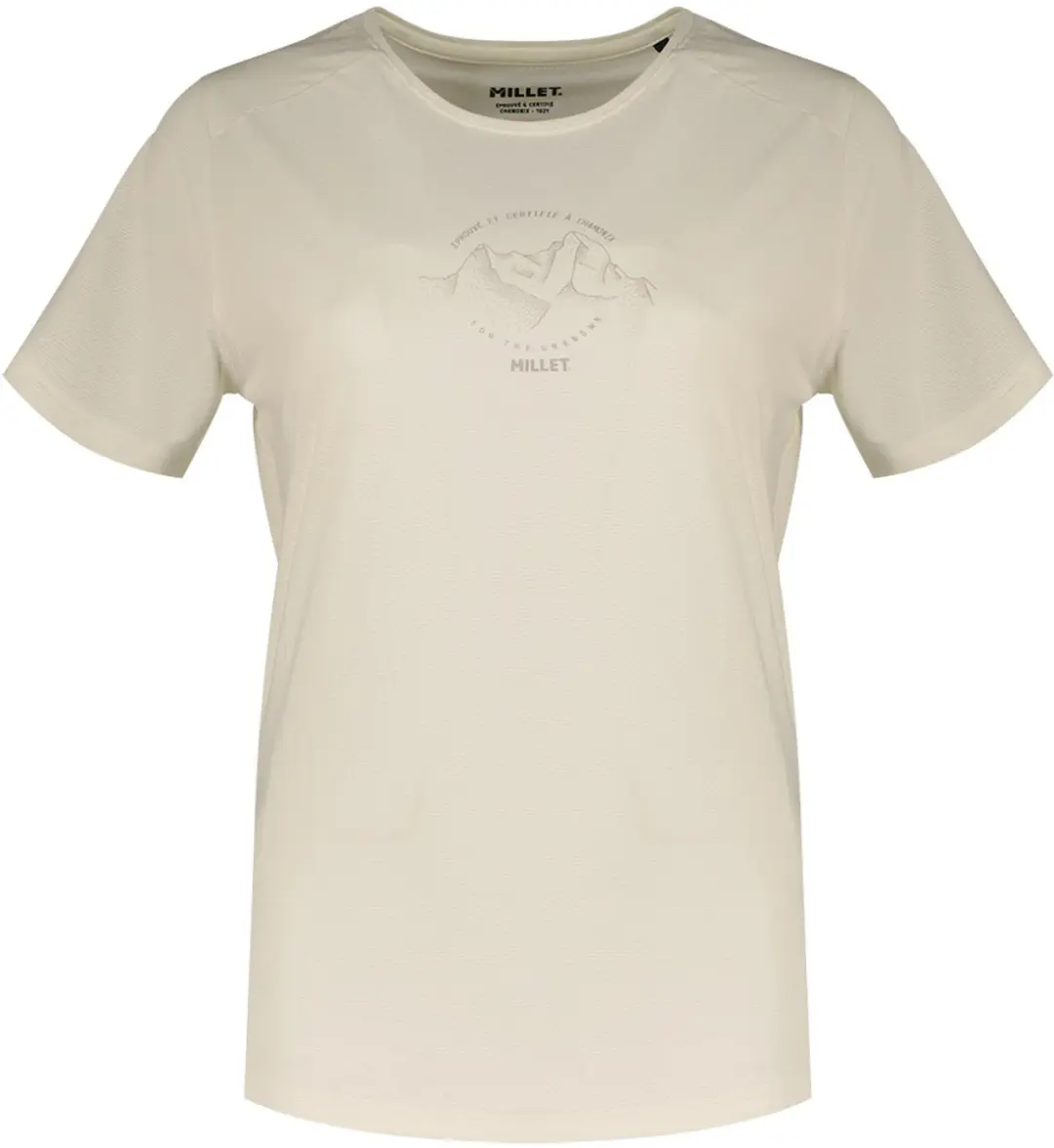 Millet Ubic Light T-shirt Met Korte Mouwen Wit L Vrouw