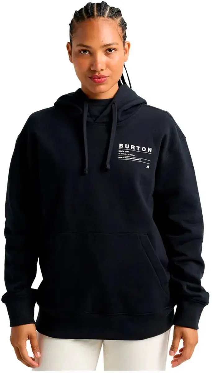 Burton Moretown Hoodie Zwart L