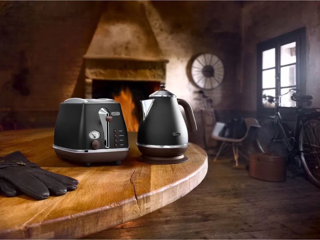 De'Longhi Icona Vintage CTOV2103.BK Broodrooster - 2 Sneden 900W - Zwart - afbeelding 6 van 6
