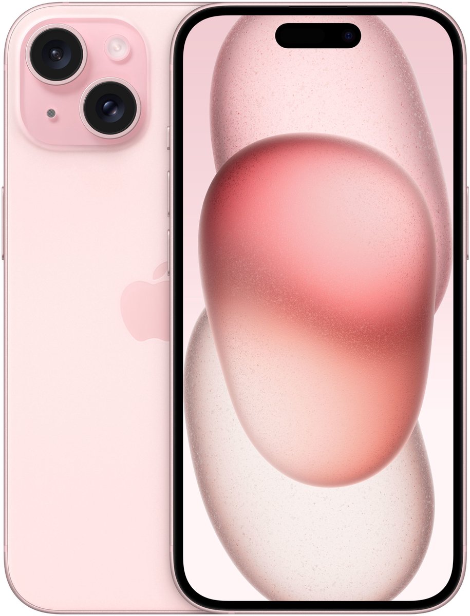 Apple iPhone 15 - 256GB - Roze
