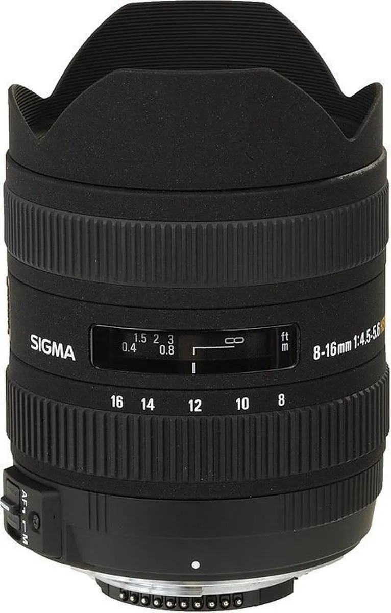 Sigma 8-16mm f/4.5-5.6 DC HSM Nikon Lens - 72mm