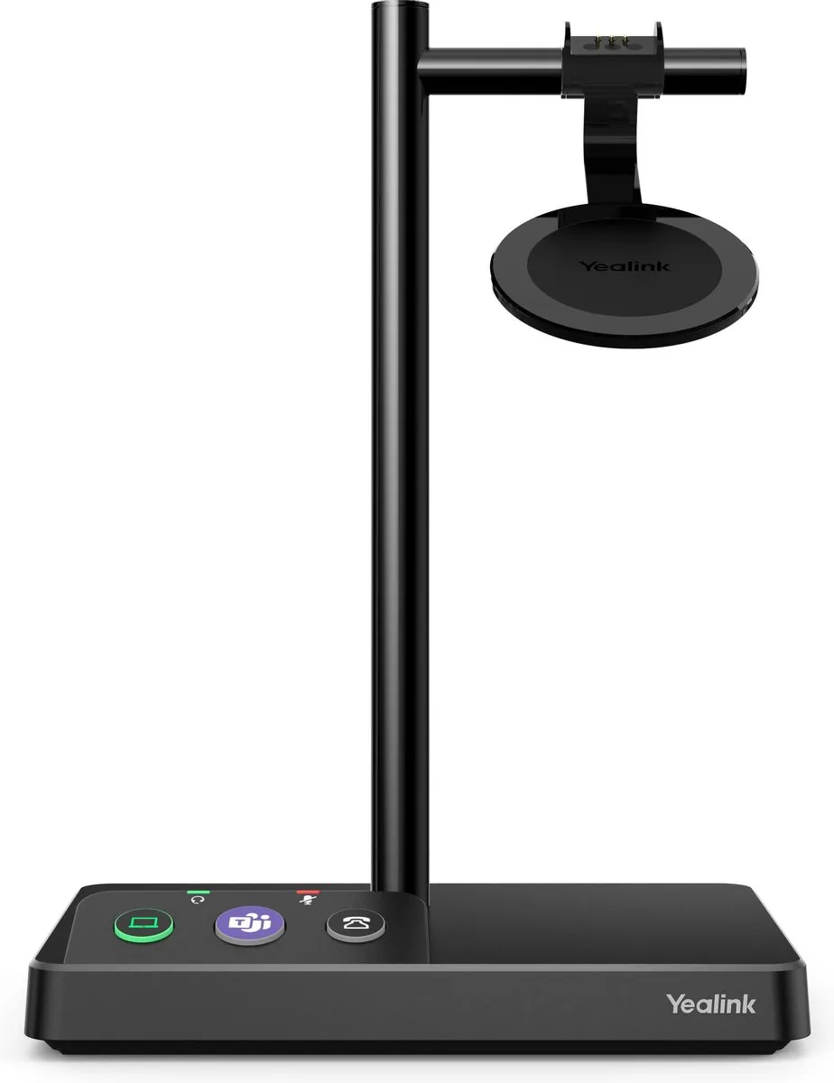 Yealink WH62 Mono Teams Hoofdtelefoon - Zwart