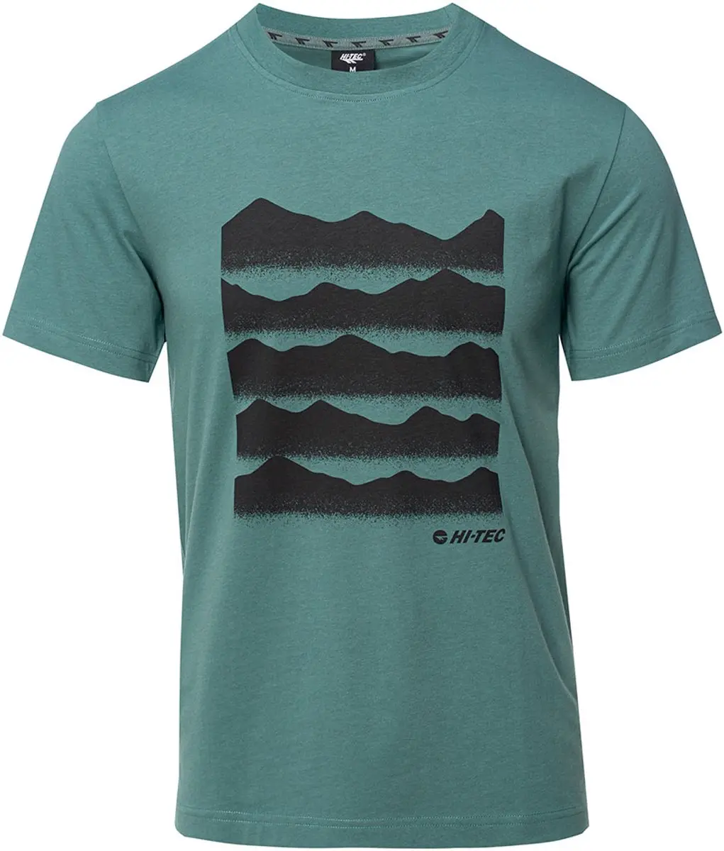 Hi-tec Amezo T-shirt Met Korte Mouwen Groen S Man