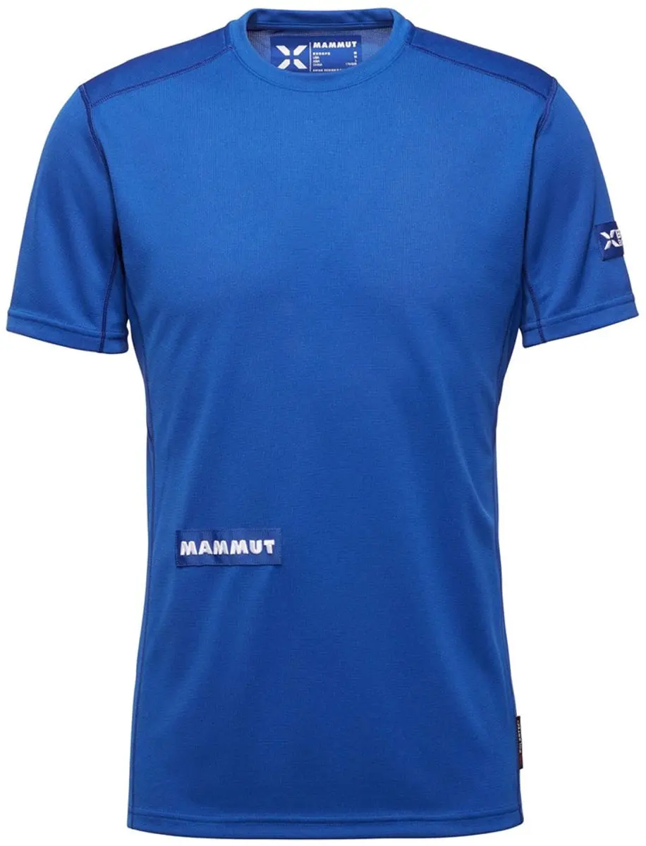 Mammut Eiger Nordwand Fl T-shirt Met Korte Mouwen Blauw XL Man