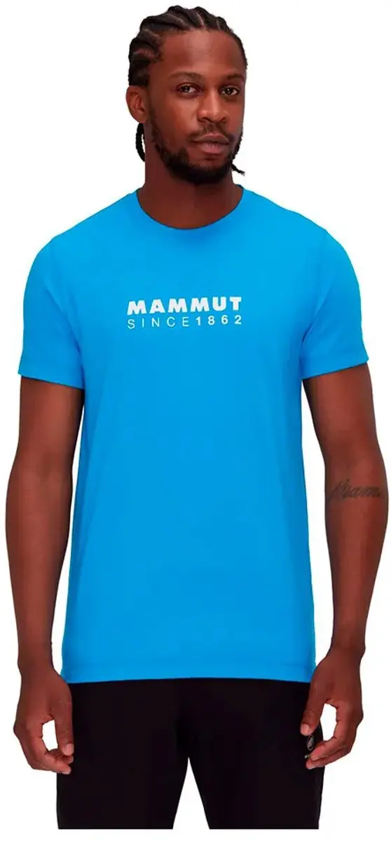 Mammut Core Logo T-shirt Met Korte Mouwen Blauw S Man