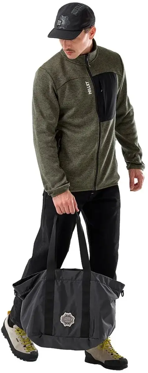 Millet Chamonix Knit Fleece Met Volledige Rits - Groen - XL - afbeelding 3 van 4