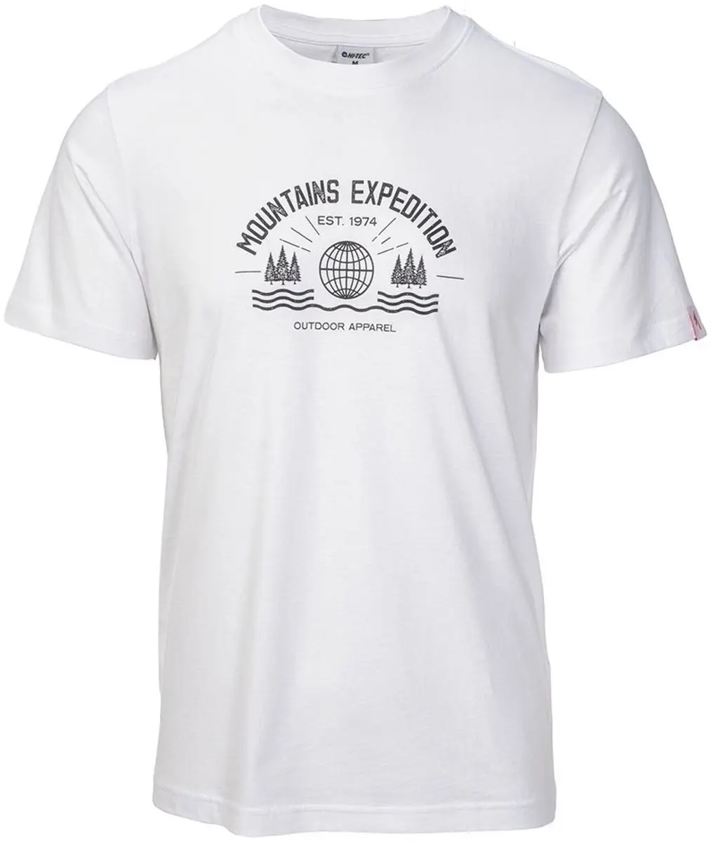 Hi-tec Miros T-shirt Met Korte Mouwen Wit S Man