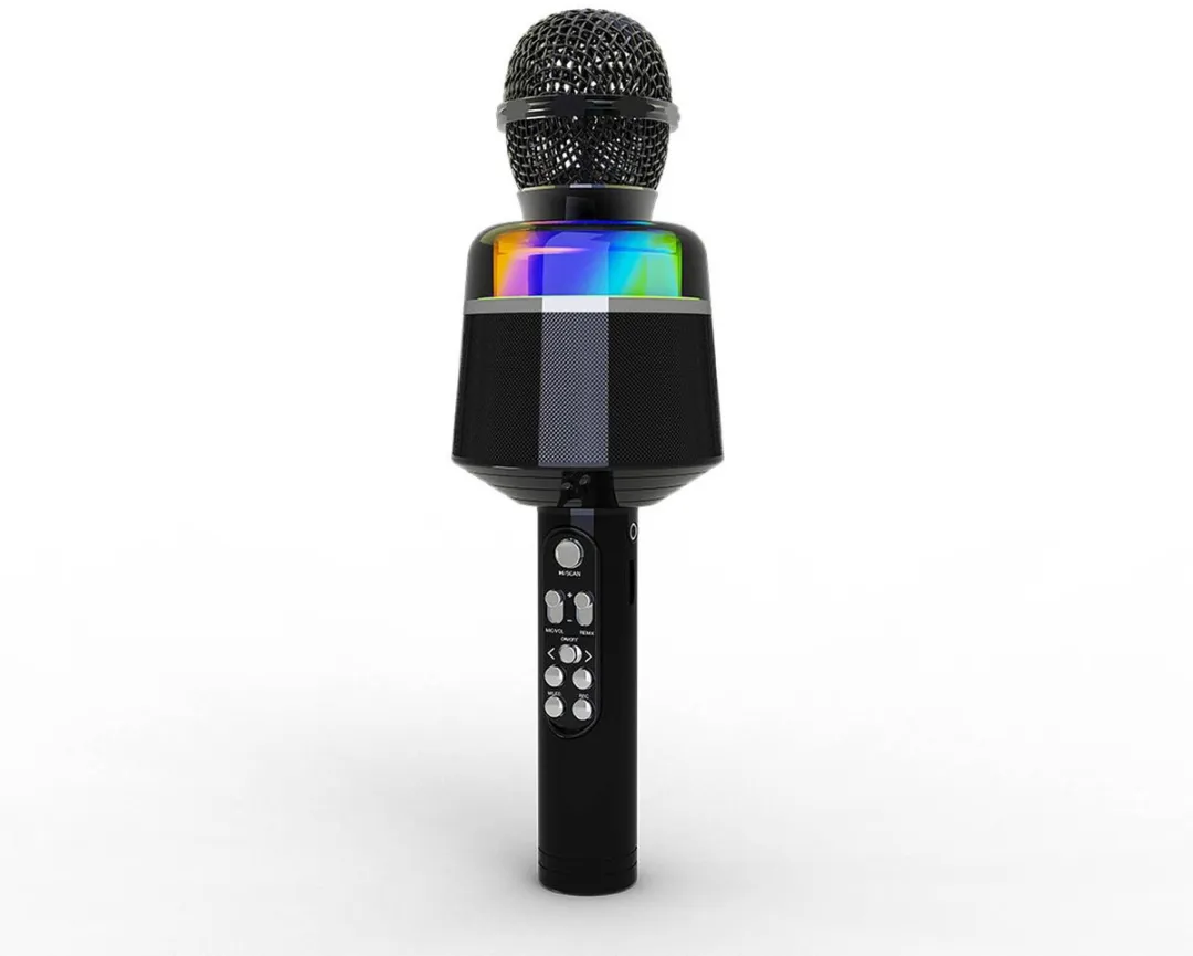 Gembird Draadloze Karaoke Microfoon - Zwart