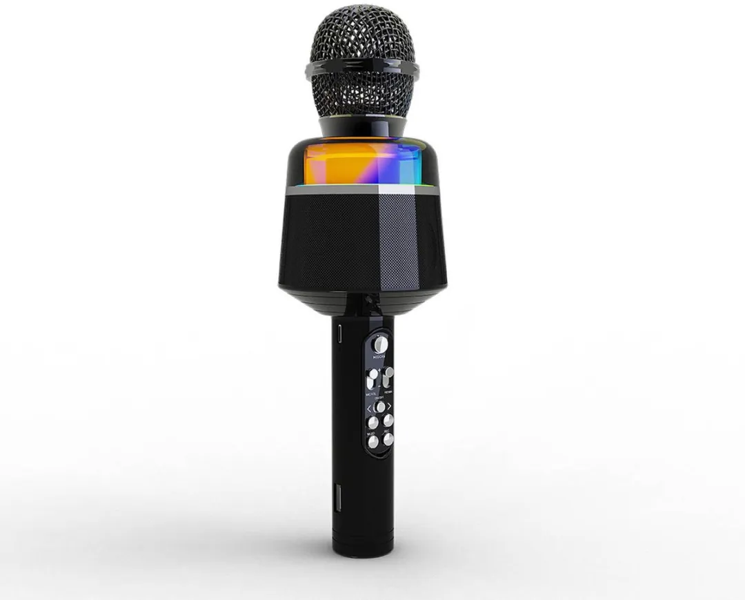 Gembird Draadloze Karaoke Microfoon - Zwart