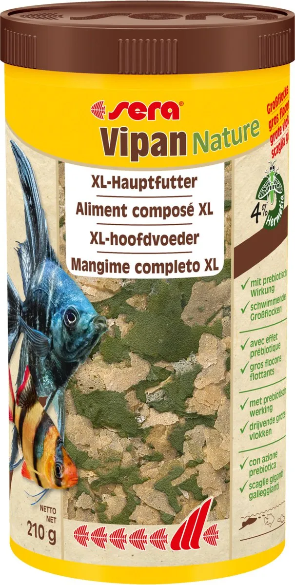 Sera Vipan Vlokkenvisvoer Grote Vissen 1000ml