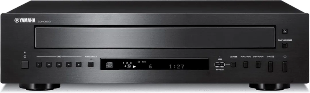 Yamaha CD-C603 5-CD-Wisselaar - Zwart