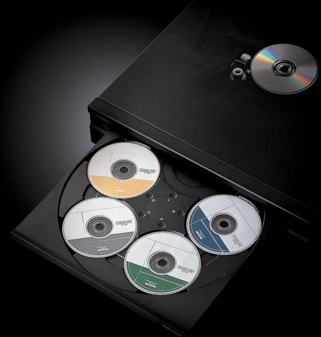 Yamaha CD-C603 5-CD-Wisselaar - Zwart