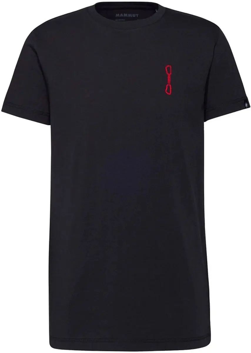 Mammut Massone Quickdraw T-shirt Met Korte Mouwen Zwart S Man