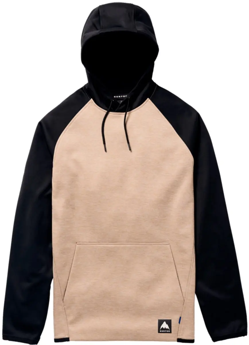 Burton Crown Weatherproof Hoodie Beige L Man
