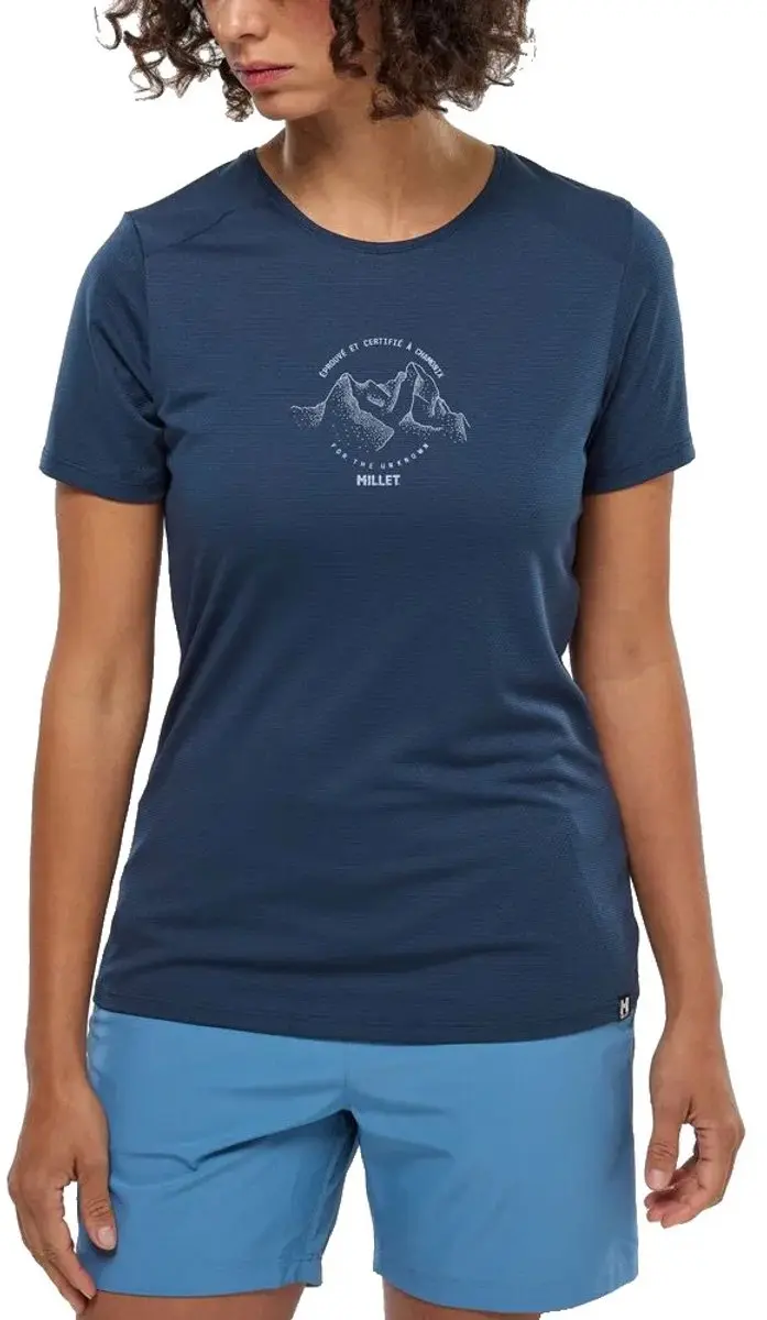 Millet Ubic Light T-shirt Met Korte Mouwen Blauw XL Vrouw