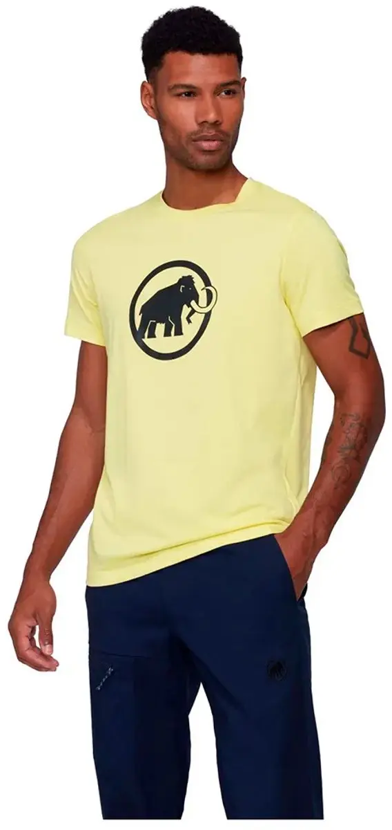 Mammut Core Classic T-shirt Met Korte Mouwen Geel S Man