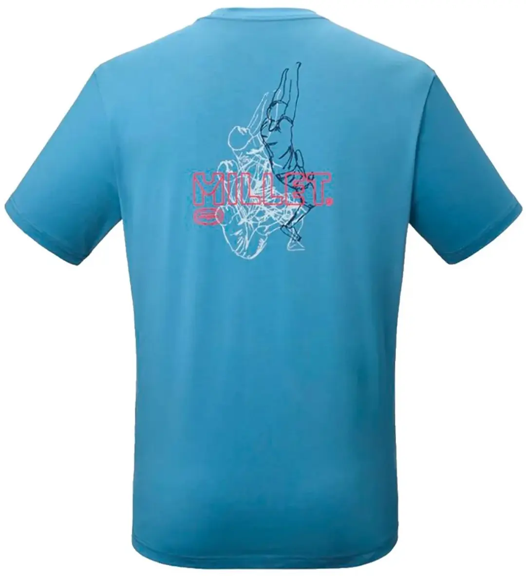 Millet Cimaï Climb T-shirt met korte mouwen - Coronet Blue - S - afbeelding 4 van 4