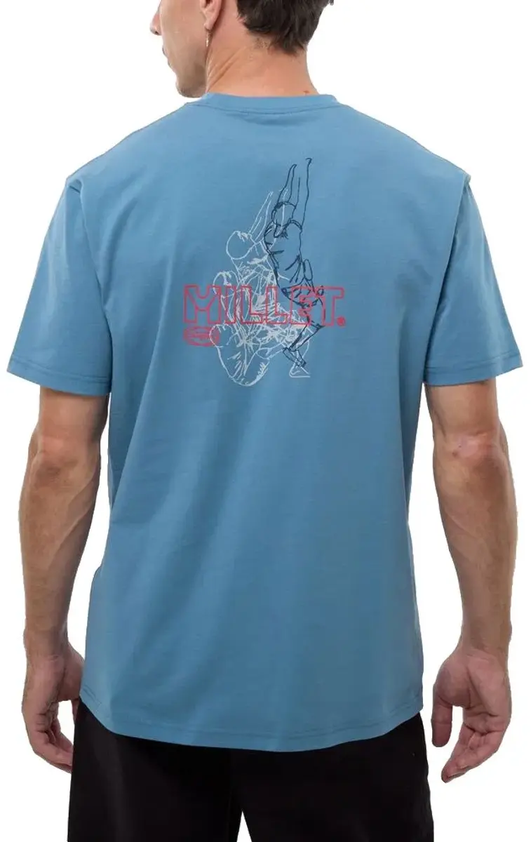 Millet Cimaï Climb T-shirt met korte mouwen - Coronet Blue - S - afbeelding 2 van 4