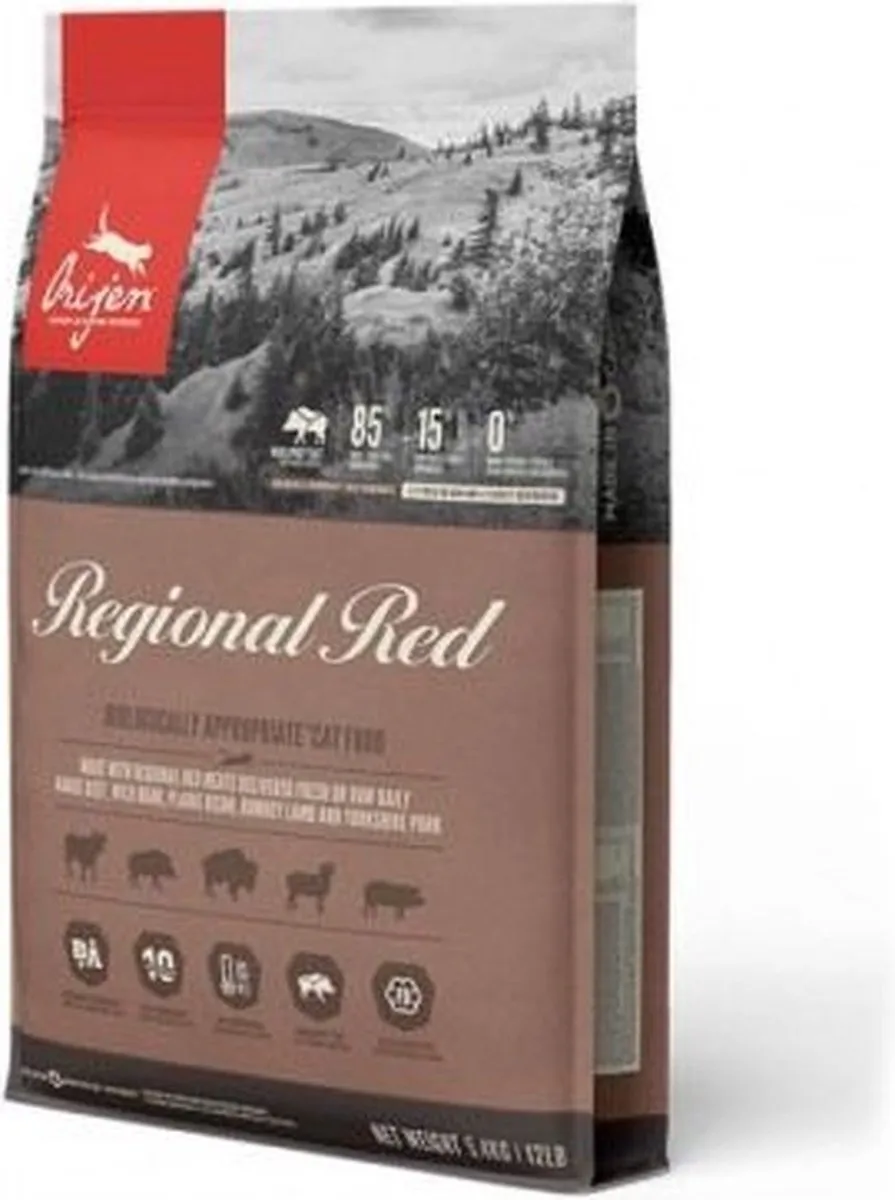 Orijen Whole Prey Regional Red Cat Kattenvoer 1.8kg