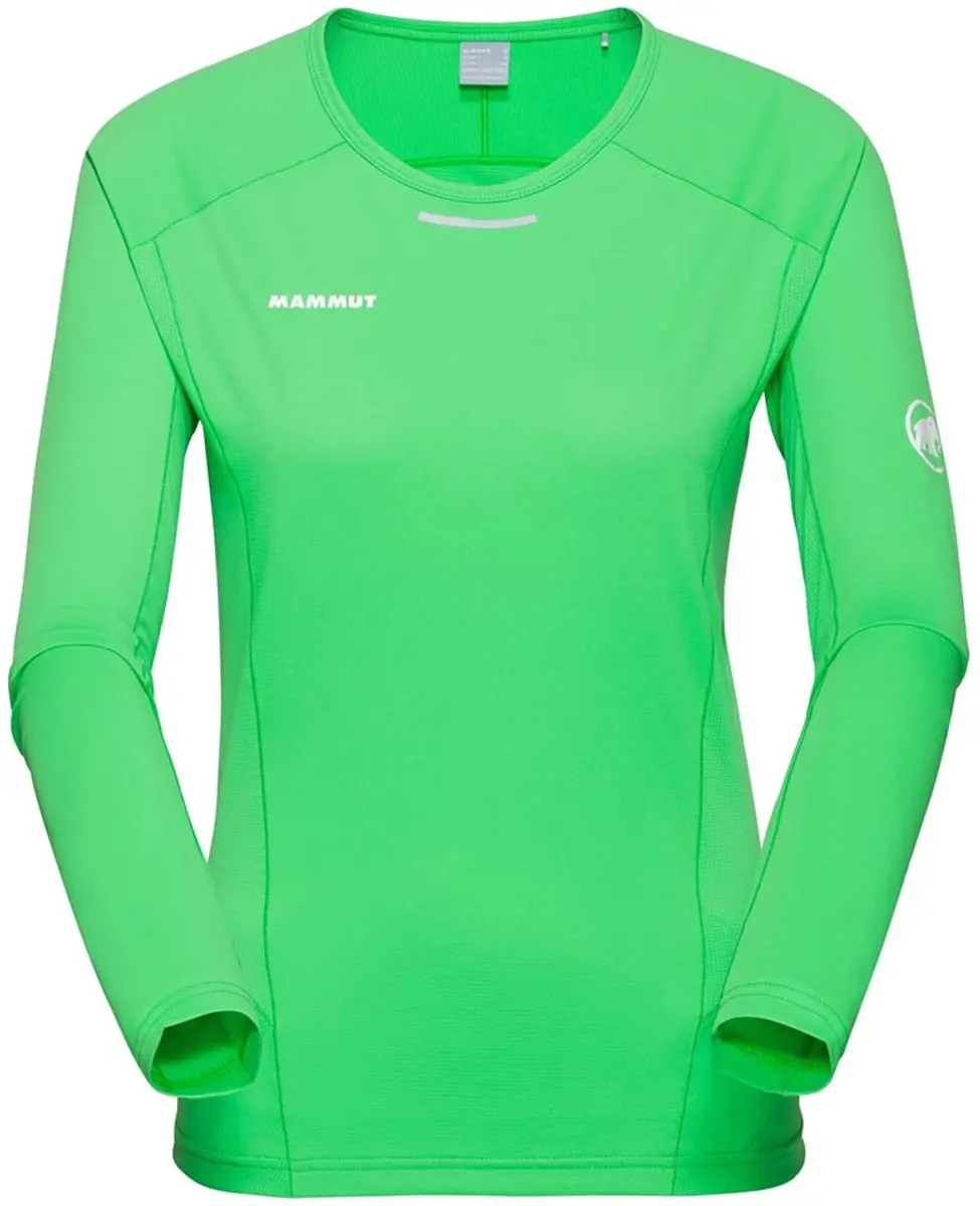 Mammut Aenergy Fl T-shirt Met Lange Mouwen Groen M Vrouw