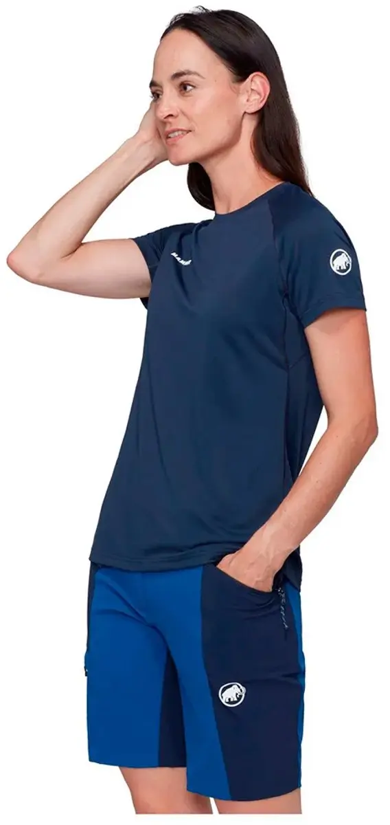 Mammut Duncan FL T-shirt Dames - Blauw - L - afbeelding 6 van 6
