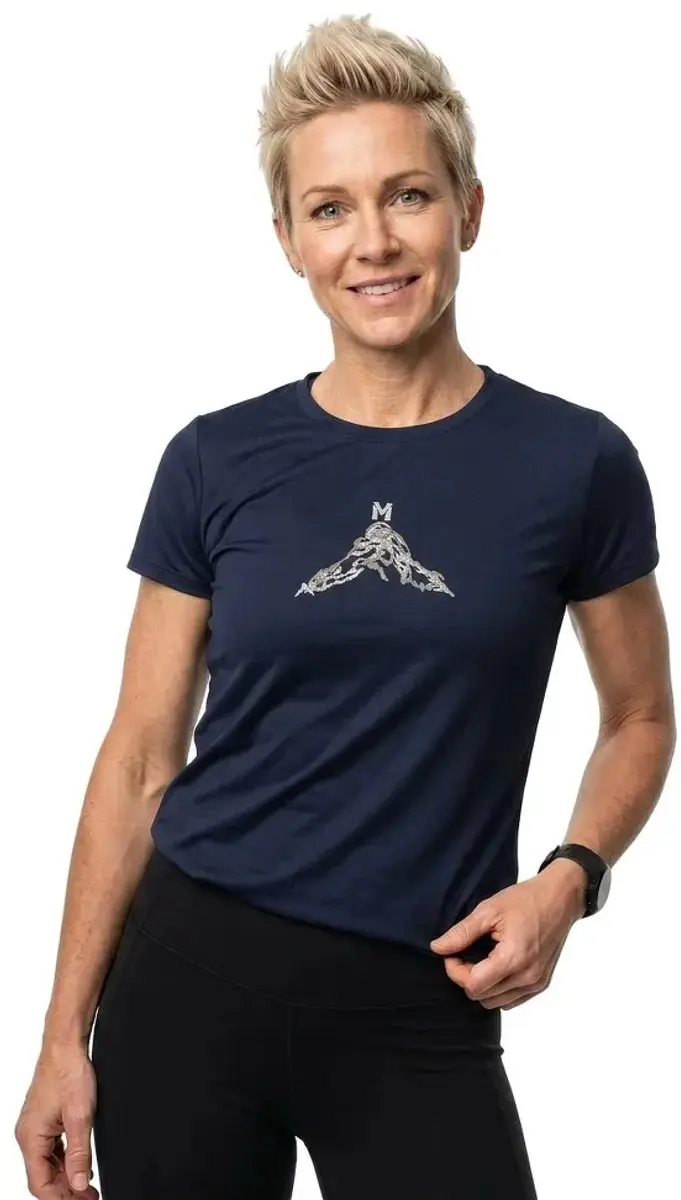 Millet Cimaï Climb T-shirt Korte Mouwen Dames - Blauw - afbeelding 6 van 6