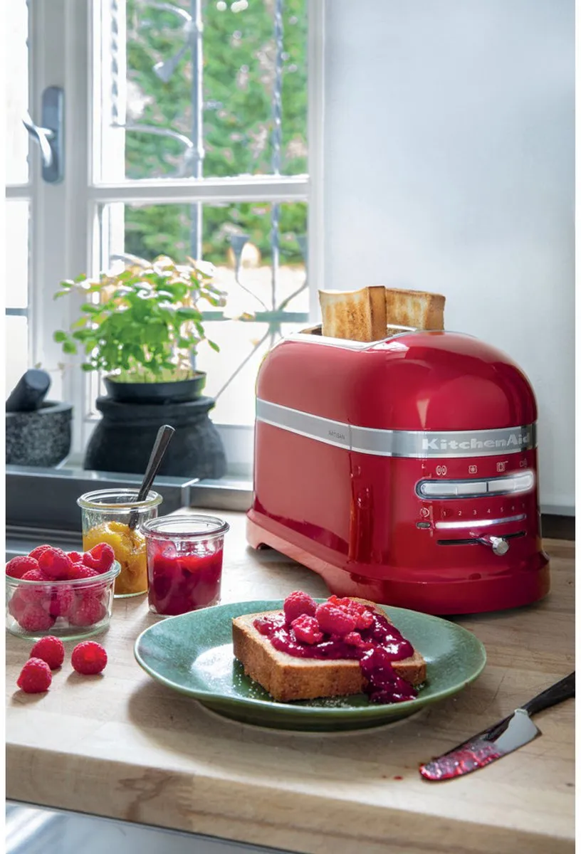 KitchenAid Artisan Broodrooster 2 Sleuven - 1250W - Appelrood