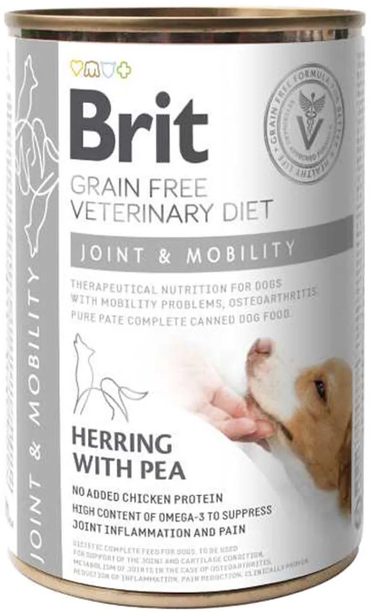 Brit Veterinary Diet Grain Free Joint & Mobility Blik - 6x400g